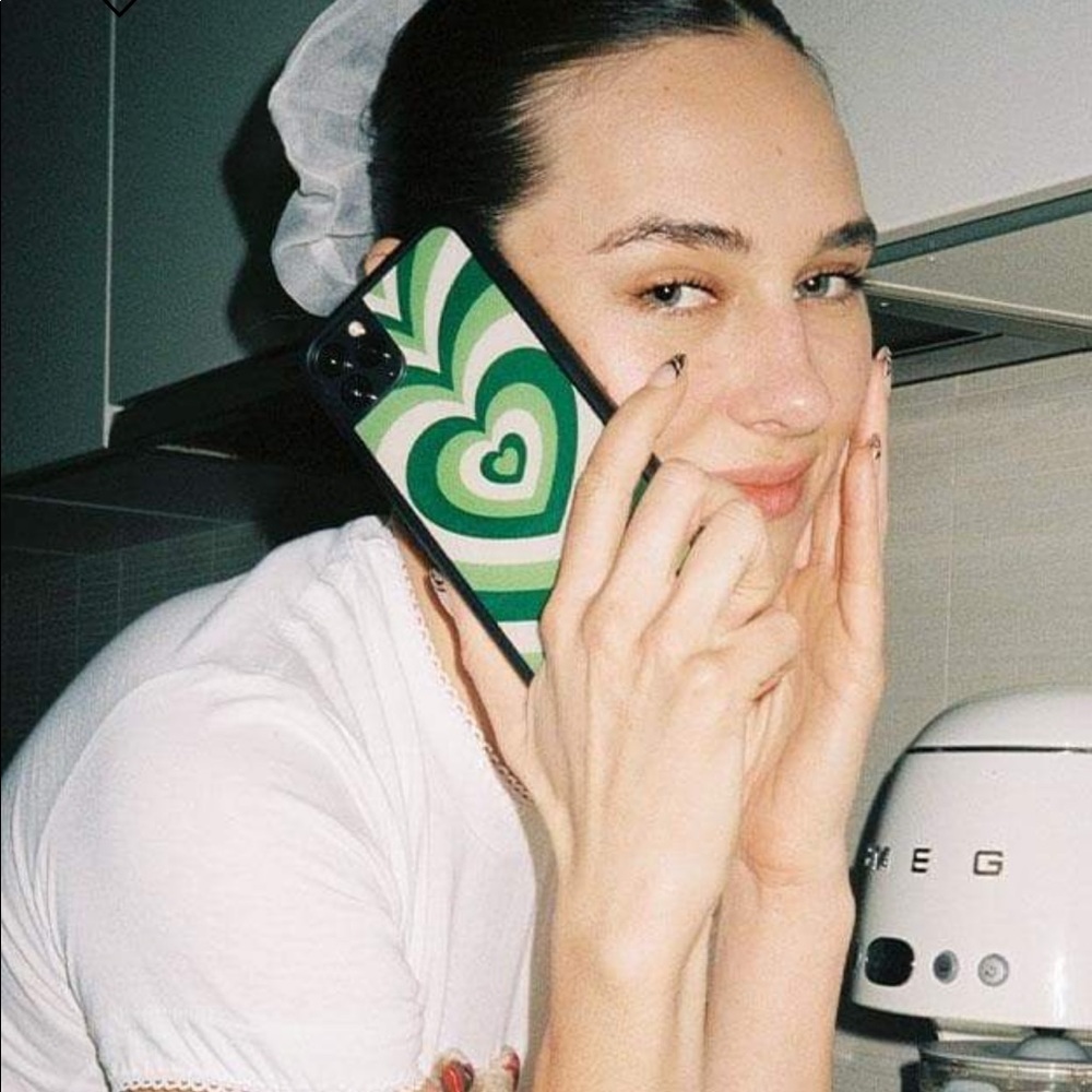 iPhone 11 wildflower matcha love phone case